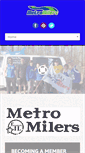 Mobile Screenshot of metromilers.com